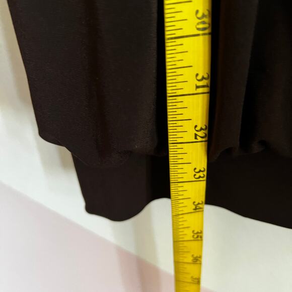 Y2K Brown Babydoll Mini Dress Sz Small 2000s Vintage Retro 90s Homecoming - Picture 6 of 7